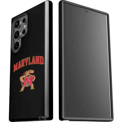 University of Maryland Collegiate Text Galaxy S23 Ultra Pro Case