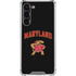 University of Maryland Collegiate Text Galaxy S24 FE Clear Case