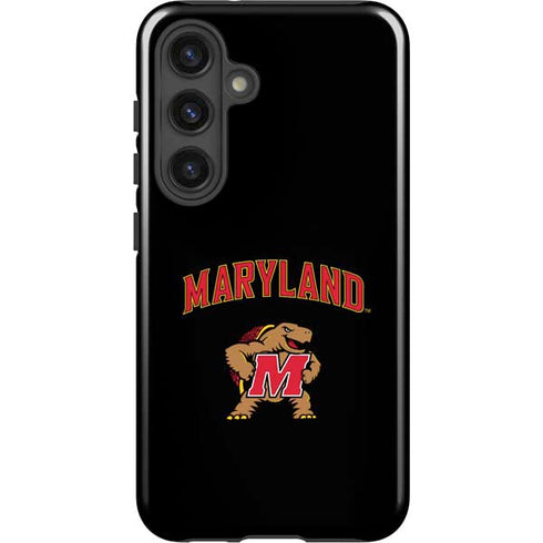 University of Maryland Collegiate Text Galaxy S25 Impact Case