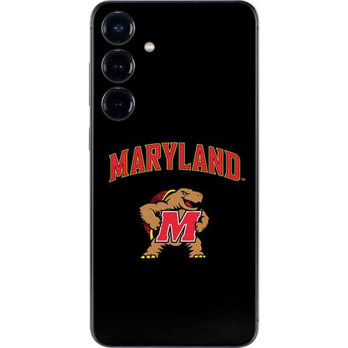 University of Maryland Collegiate Text Galaxy S24 Skin