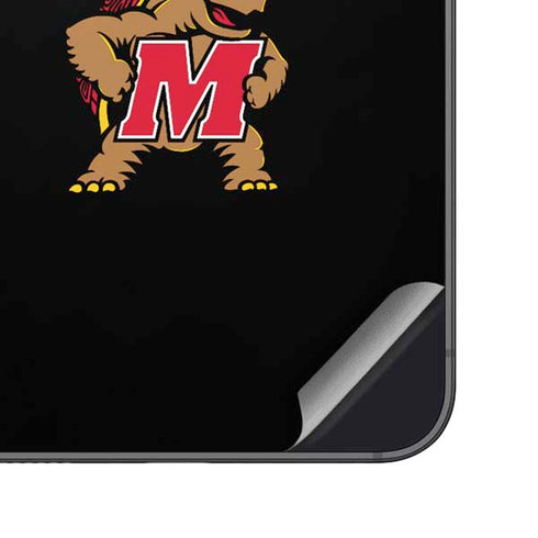 University of Maryland Collegiate Text Galaxy S24 Skin