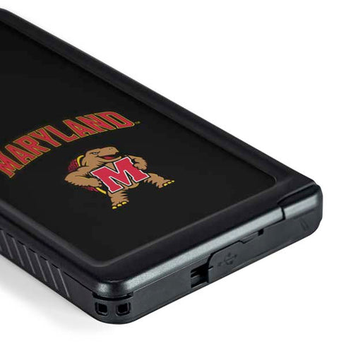 University of Maryland Collegiate Text Galaxy S24 Ultra Waterproof Case