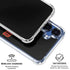 University of Maryland Collegiate Text Galaxy S25 Clear Case