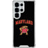 University of Maryland Collegiate Text Galaxy S26 Ultra Clear Case
