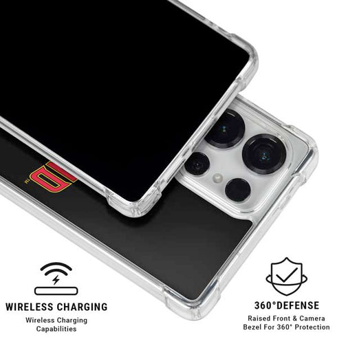 University of Maryland Collegiate Text Galaxy S26 Ultra Clear Case