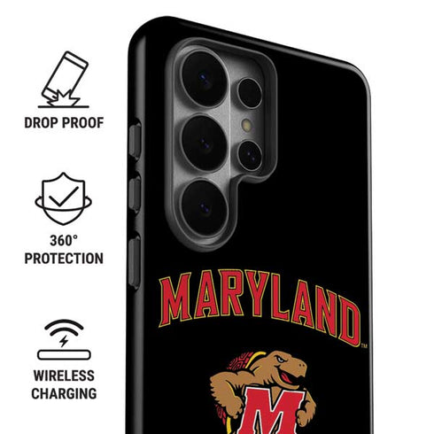 University of Maryland Collegiate Text Galaxy S26 Ultra Impact Case