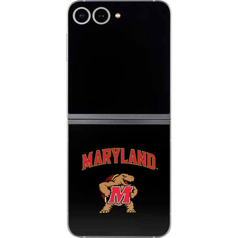 University of Maryland Collegiate Text Galaxy Z Flip6 Skin