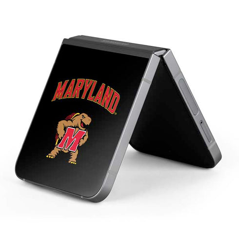 University of Maryland Collegiate Text Galaxy Z Flip6 Skin