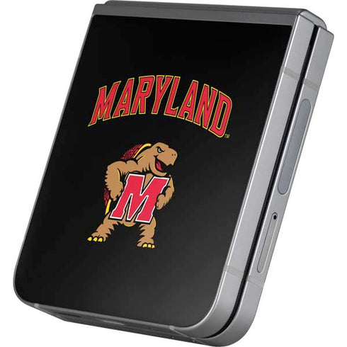 University of Maryland Collegiate Text Galaxy Z Flip6 Skin