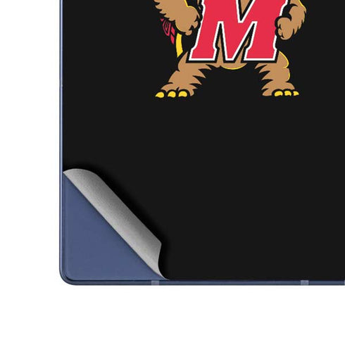 University of Maryland Collegiate Text Galaxy Z Fold6 Skin