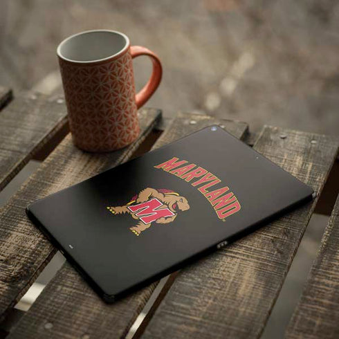 University of Maryland Collegiate Text iPad Skins