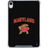 University of Maryland Collegiate Text iPad 11th Gen (2025) Clear Case