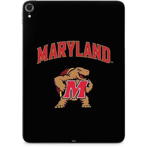 University of Maryland Collegiate Text Apple iPad Pro Skin