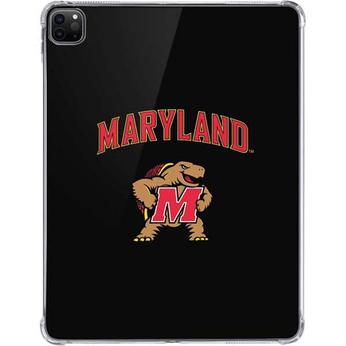 University of Maryland Collegiate Text iPad Pro 11in (2024) Clear Case