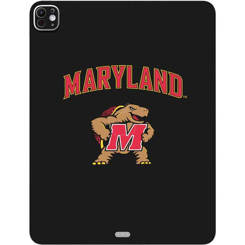 University of Maryland Collegiate Text iPad Pro 13in M4 (2024) Skin