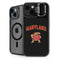 University of Maryland Collegiate Text iPhone 14 Plus Kickstand Case