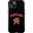 University of Maryland Collegiate Text iPhone 15 Impact Case