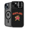 University of Maryland Collegiate Text iPhone 15 Kickstand Case