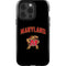 University of Maryland Collegiate Text iPhone 15 Pro Impact Case