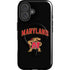 University of Maryland Collegiate Text iPhone 16 Plus Magsafe Impact Case