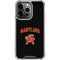 University of Maryland Collegiate Text iPhone 16 Pro Clear Case