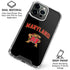 University of Maryland Collegiate Text iPhone 16 Pro Clear Case