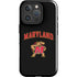 University of Maryland Collegiate Text iPhone 16 Pro Max Impact Case
