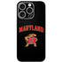 University of Maryland Collegiate Text iPhone 16 Pro Skin
