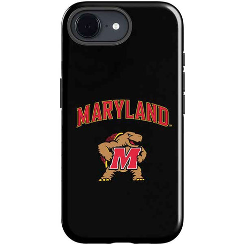 University of Maryland Collegiate Text iPhone 16e Impact Case