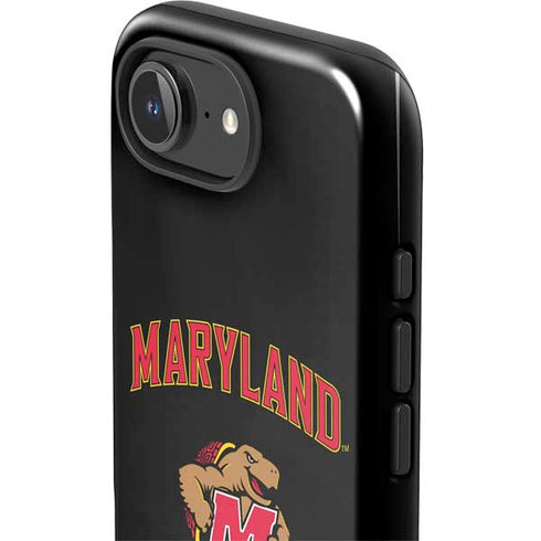 University of Maryland Collegiate Text iPhone 16e Impact Case