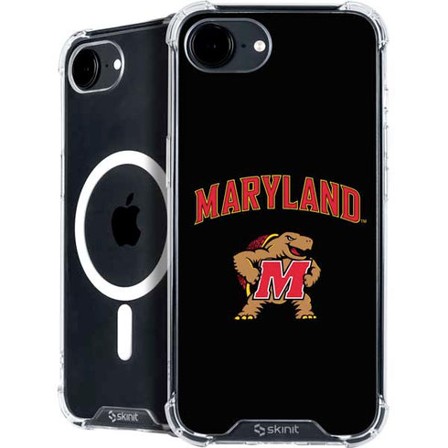 University of Maryland Collegiate Text iPhone 16e MagSafe Case