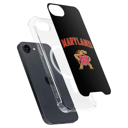 University of Maryland Collegiate Text iPhone 16e MagSafe Case