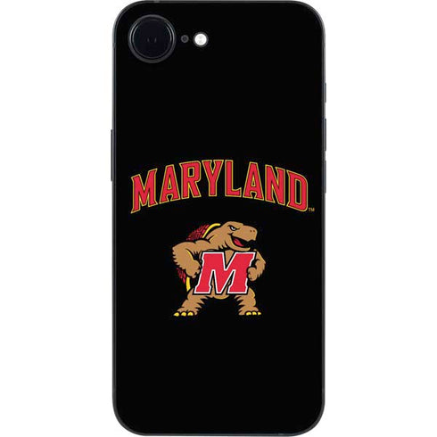 University of Maryland Collegiate Text iPhone 16e Skin