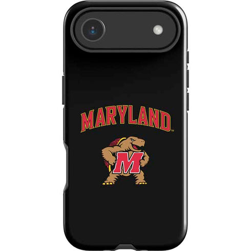 University of Maryland Collegiate Text iPhone 17 Air Impact Case