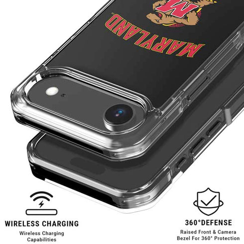 University of Maryland Collegiate Text iPhone 17 Air MagSafe Case