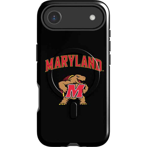 University of Maryland Collegiate Text iPhone 17 Air Magsafe Impact Case