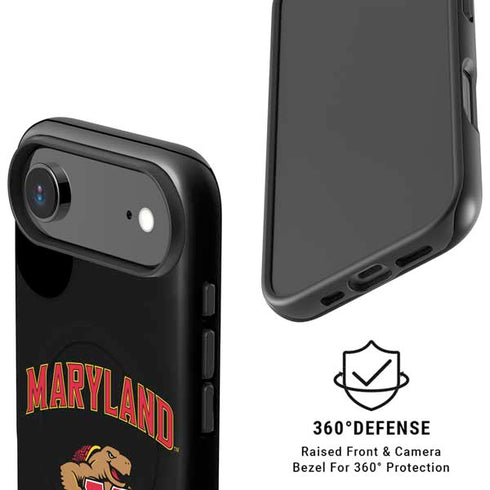 University of Maryland Collegiate Text iPhone 17 Air Magsafe Impact Case