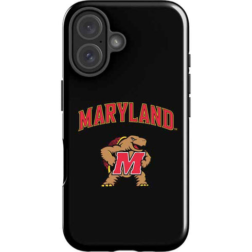 University of Maryland Collegiate Text iPhone 17 Impact Case