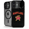 University of Maryland Collegiate Text iPhone 17 Kickstand Case