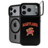 University of Maryland Collegiate Text iPhone 17 Pro Kickstand Case