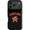 University of Maryland Collegiate Text iPhone 17 Pro Max Impact Case