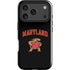 University of Maryland Collegiate Text iPhone 17 Pro Max Impact Case