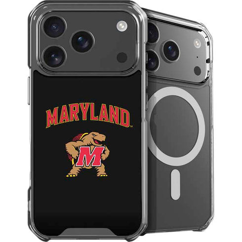 University of Maryland Collegiate Text iPhone 17 Pro Max MagSafe Case