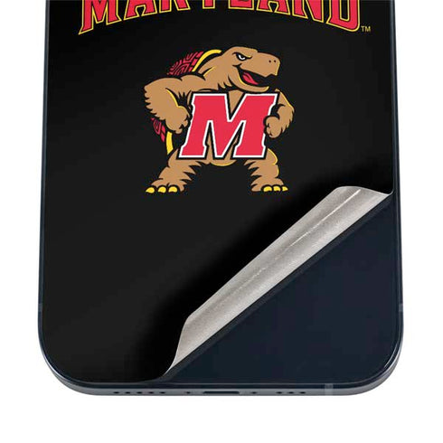 University of Maryland Collegiate Text iPhone 17 Pro Max Skin
