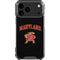 University of Maryland Collegiate Text iPhone 18 Pro Max Clear Case