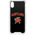 University of Maryland Collegiate Text iPhone XS Clear Case
