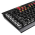 University of Maryland Collegiate Text K95 RGB PLATINUM Mechanical Gaming Keyboard Skin