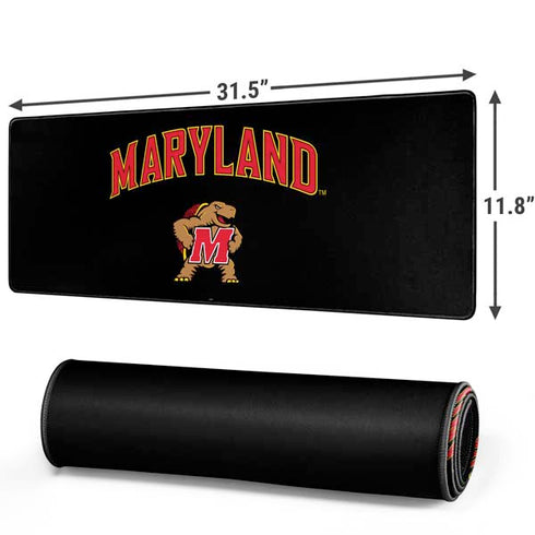 University of Maryland Collegiate Text Gaming Mouse Pad