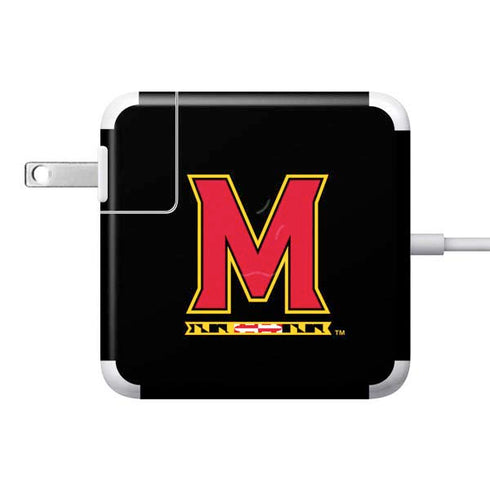 University of Maryland M Logo 85W Power Adapter (15 and 17 inch MacBook Pro Charger) Skin