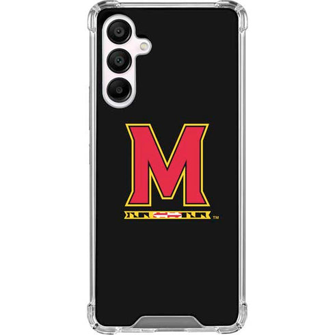 University of Maryland M Logo Galaxy A16 5G Clear Case